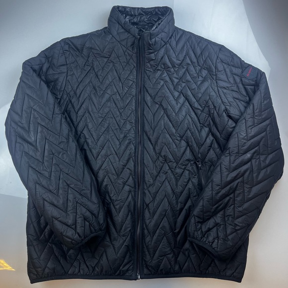 Jachs New York Full Zip Herringbone Light Puffer Jacket S71-6 - Picture 4 of 10